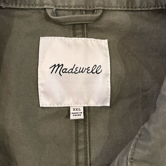 Madewell Utility Jacket in Olive Green - Picture 11 of 11